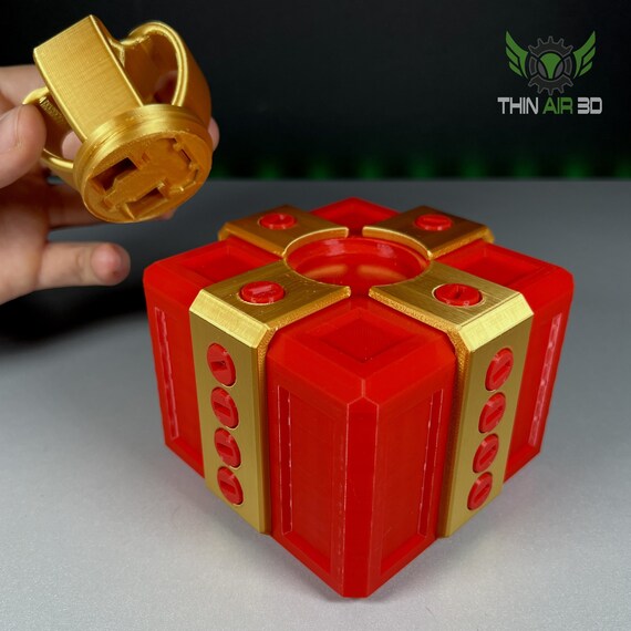 Caja De Broma Molesta Con Tornillos - Juguete Rompecabezas Impreso En 3D, Mecanismo De 20 Tornillos, Ideal Para Regalo Gracioso