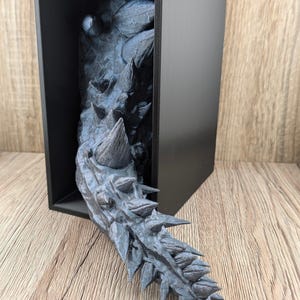 Kącik Książkowy Dragon Tail: Dekoracja półki na książki fantasy