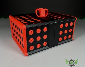 Mega Annoying Gift Box: Black & Red Puzzle Challenge