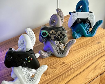 Tentakel Controller Halter | PLA Gaming Decor Stand für PS/Xbox/ Switch