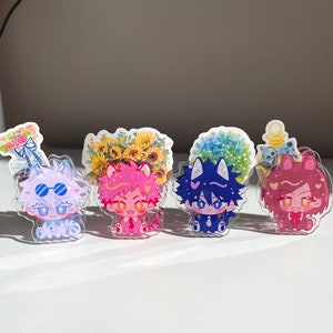 Mini pince pour table voyageant en acrylique Kawaii JJK