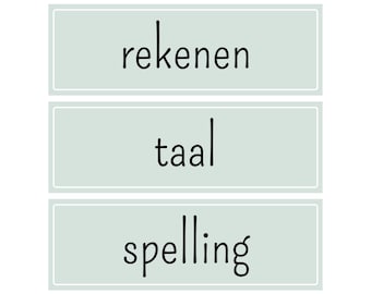 Carte di routine quotidiana Mint