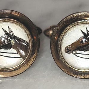 Vintage 1940&#39;s Era Krementz Cuff Links