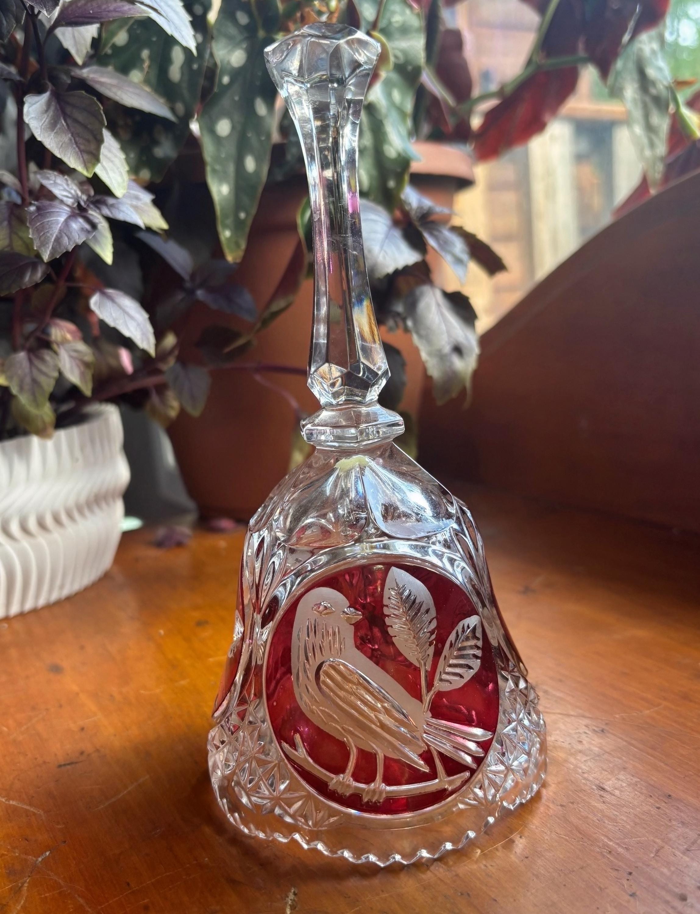 Hofbauer german red bird crystal - Etsy 日本