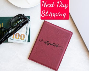 Custom Passport Holder,Monogram Passport Holder, Custom Travel Gift, Personalized Leather Passport Holder, Passport Holder,Mother's Day Gift