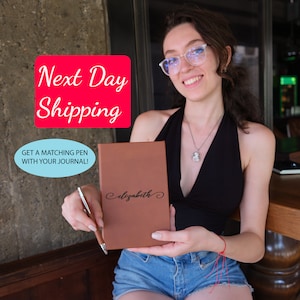 Personalized Leather Journal For Business, Business Gifts, Leather Journal, Corporate Gifts For Clients, Corporate Gifts With Logo, Journal
