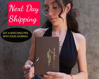 Customized Leather Journal,Personalized Leather Journal,Journal with Name, Personalized Notebook,Diary,Monogram Journal, Mother's Day Gift
