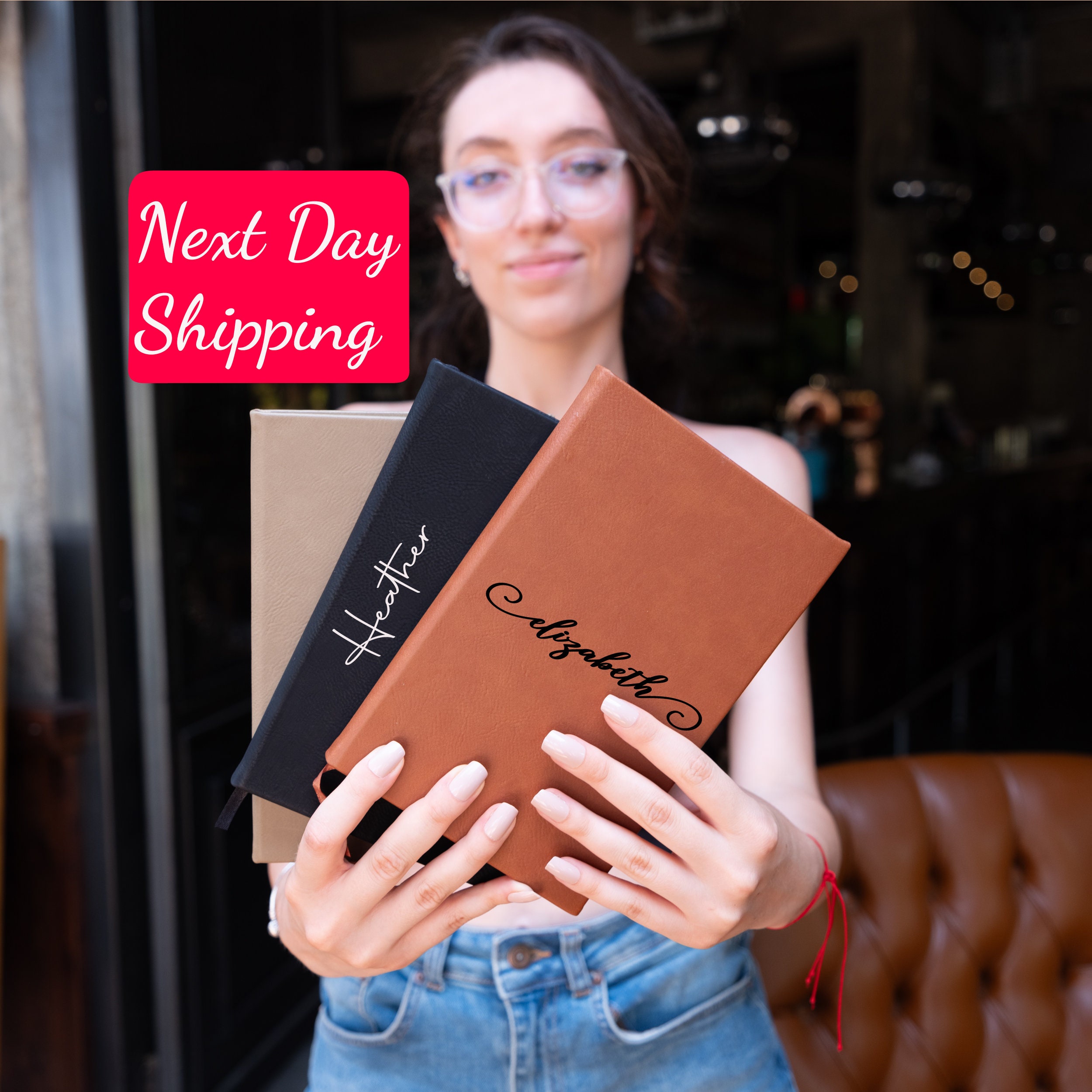 Personalisiertes Leder Journal, maßgeschneidertes Leder Journal, Journal mit Namen, personalisiertes Notizbuch, personalisiertes Tagebuch, Reisegröße, Papa Geschenk