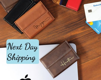 Customized Business Card Holder,Monogrammed Business Card Holder,Leather Card Holder,Business Card Holder,Business Gift, Mother's Day Gift