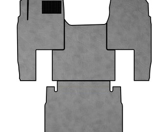 MACK ANTHEM, 2018-current, truck floor mats Prestige-Line GRAY