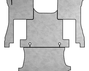VOLVO vnl 760 740, 2019 - current truck floor mats Prestige-Line GRAY