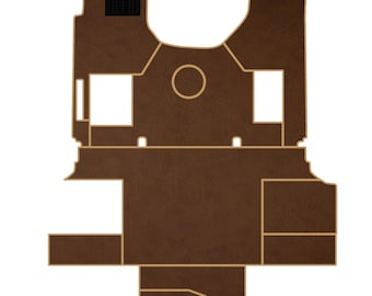 INTERNATIONAL  lt  rh prostar lonestar truck floor mats Prestige-Line BROWN