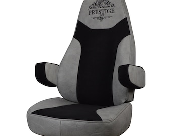 INTERNATIONAL lt rh prostar  Truck seat Cover & armrest Covers Prestige-Line GRAY