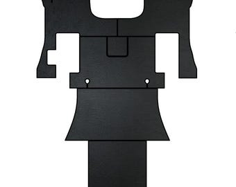 VOLVO vnl 780, 730 2004-2018 truck floor mats Prestige-Line BLACK