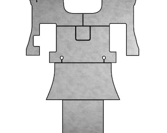 VOLVO vnl 780, 730 2004-2018 truck floor mats Prestige-Line GRAY