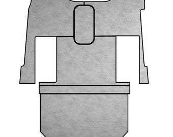 PETERBILT 579 truck floor mats Prestige-Line GRAY