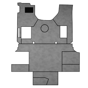 INTERNATIONAL  lt  rh prostar lonestar truck floor mats Prestige-Line GRAY