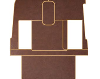 PETERBILT 579 truck floor mats Prestige-Line BROWN