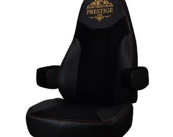 INTERNATIONAL lt rh prostar  Truck seat Cover & armrest Covers Prestige-Line BLACK