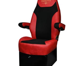 PETERBILT 579, 579EV, 589, 567 Truck seat Cover & armrest Covers Prestige-Line RED
