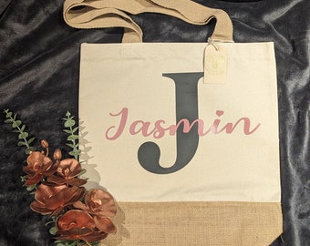 Jute Tasche- Personalisiert