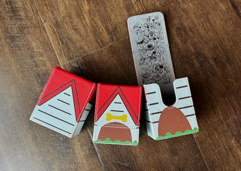 Title Cards Ruff Ruff Lorcana Ruff Housing Pups TCG Deck Box | Peekaboo Design on Front ...