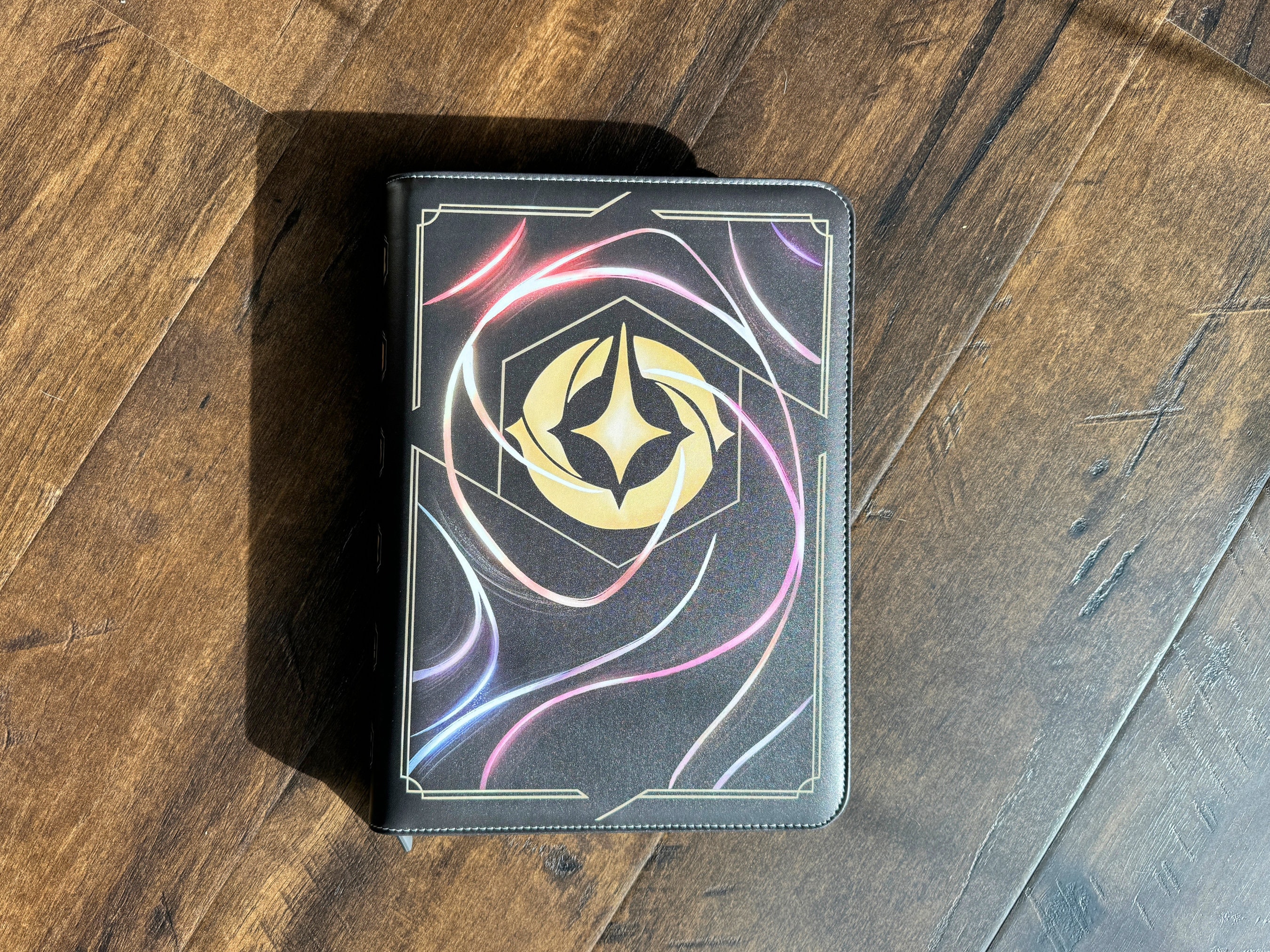 16 Pocket XL Lorcana TCG Zippered Storage Binder in Card Back