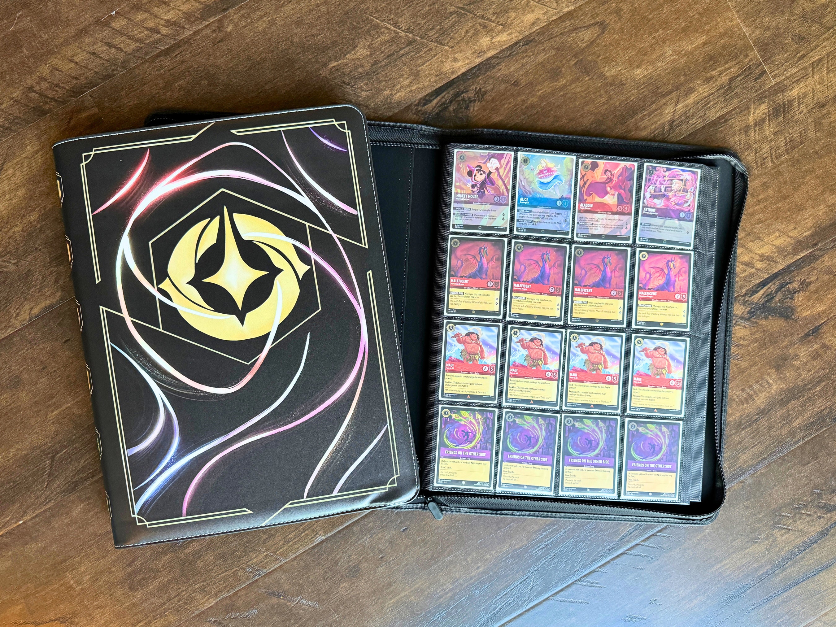 16 Pocket XL Lorcana TCG Zippered Storage Binder in Card Back-inspired  Design | Side Loading 1024 Card Capacity - Etsy