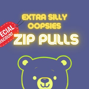 Extra Silly Imperfect ZIP PULLS | Acessórios compatíveis com Lorcana TCG com desconto