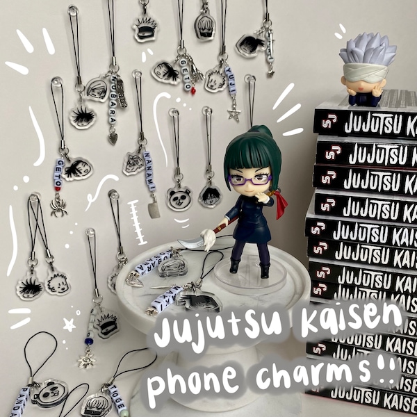 Jujutsu Kaisen phone charms