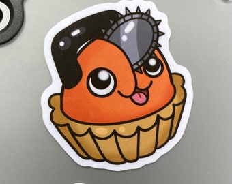 Eierkuchen Teufel Sticker - Pochita vom Kettensägenmann Sticker