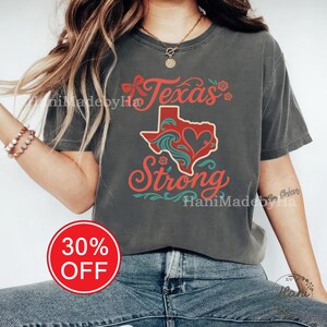 Texas Stronger Than The Storm T-Shirt, Pray For Texas Hill Country Support Shirt, Resilience Gift Idea