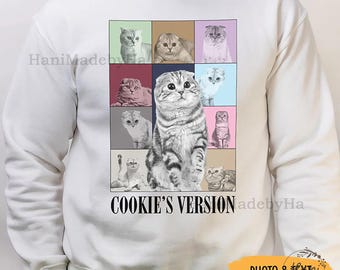 Personalized Photo Eras Tour Sweatshirt, Music Fan Gift