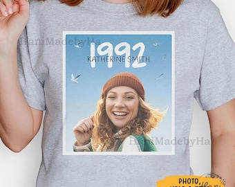 Personalized Photo T-Shirt, Custom Year Keepsake