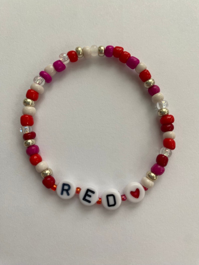 Red friendship band Clearance