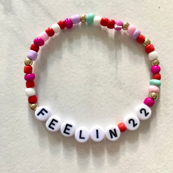 Taylor Swift Feelin 22 Friendship Bracelet