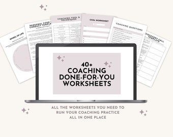 40+ Coaching Done-For-You Worksheets