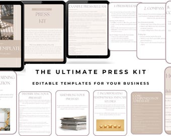 Press Kit Template