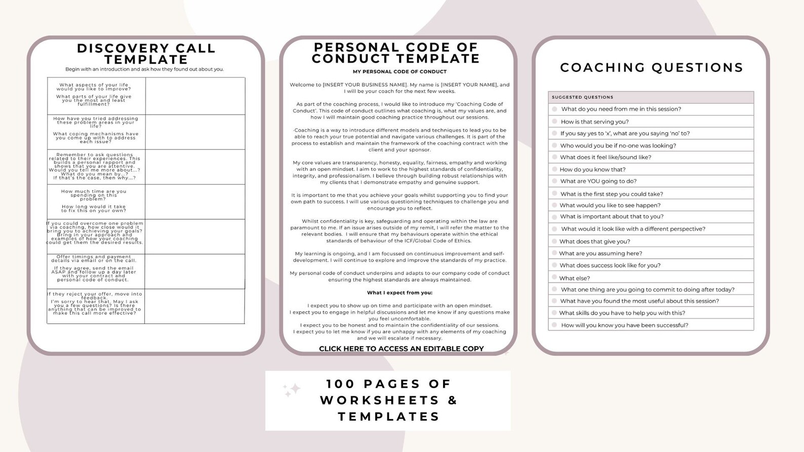The Ultimate Coaching Planner Essentials Toolkit & Template Bundle ...