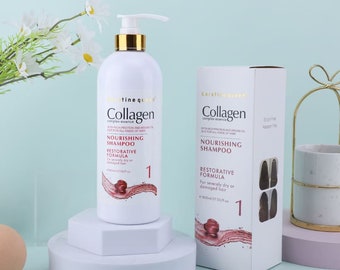 shampoo con collagene e olio di argan