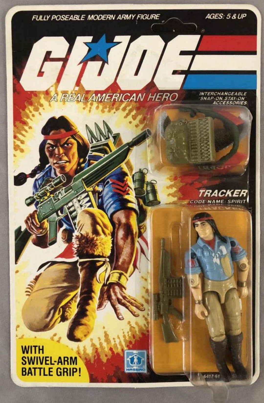 Vintage G.I. Joe Spirit MOC Unpunched 1983 Excellent Condition 32 ...