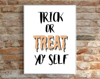 Halloween Wall Art, Halloween Printable Wall Decor, Fall Home Decor, Halloween Humor Wall Decor, Modern Halloween Decor, Minimalist decor