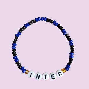 Pulseira de contas do Inter de Milão