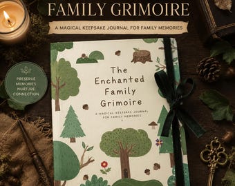 Diario familiar imprimible, libro de recuerdos familiares en PDF, regalo de recuerdo para mamá, páginas de diario guiadas, descarga digital de tradiciones familiares