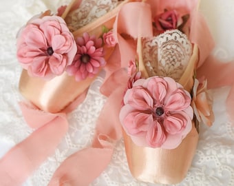 Pretty in Pink Pointe Shoes