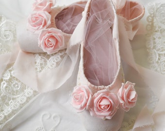 Romantic Roses Pointe Shoes