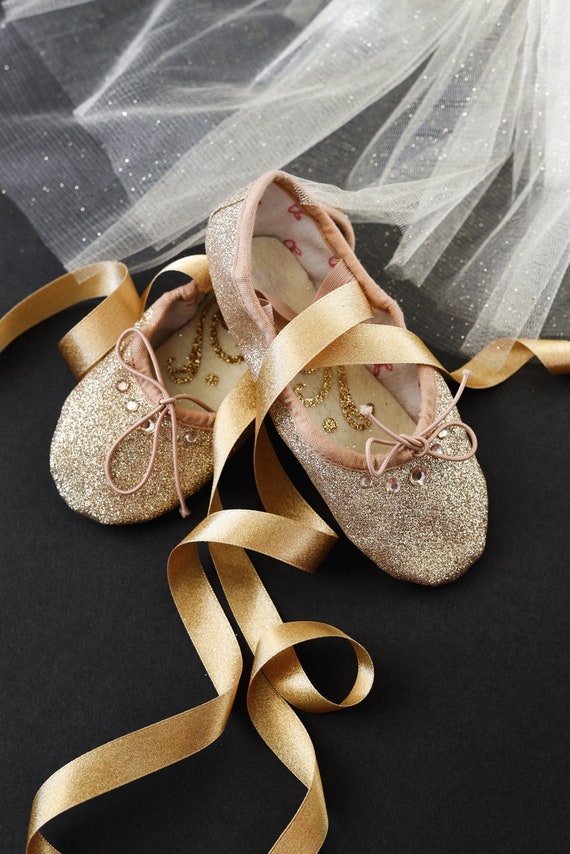 All That Glitters Ballet Slippers