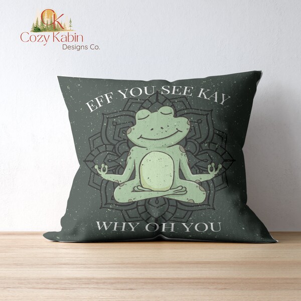 Zen Pillow Etsy