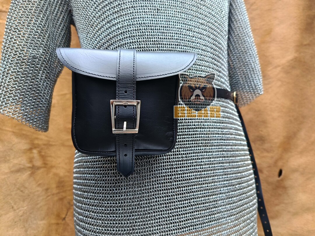 Handmade Leather Belt Bag With Buckle Free Leather Belt Best Etsy