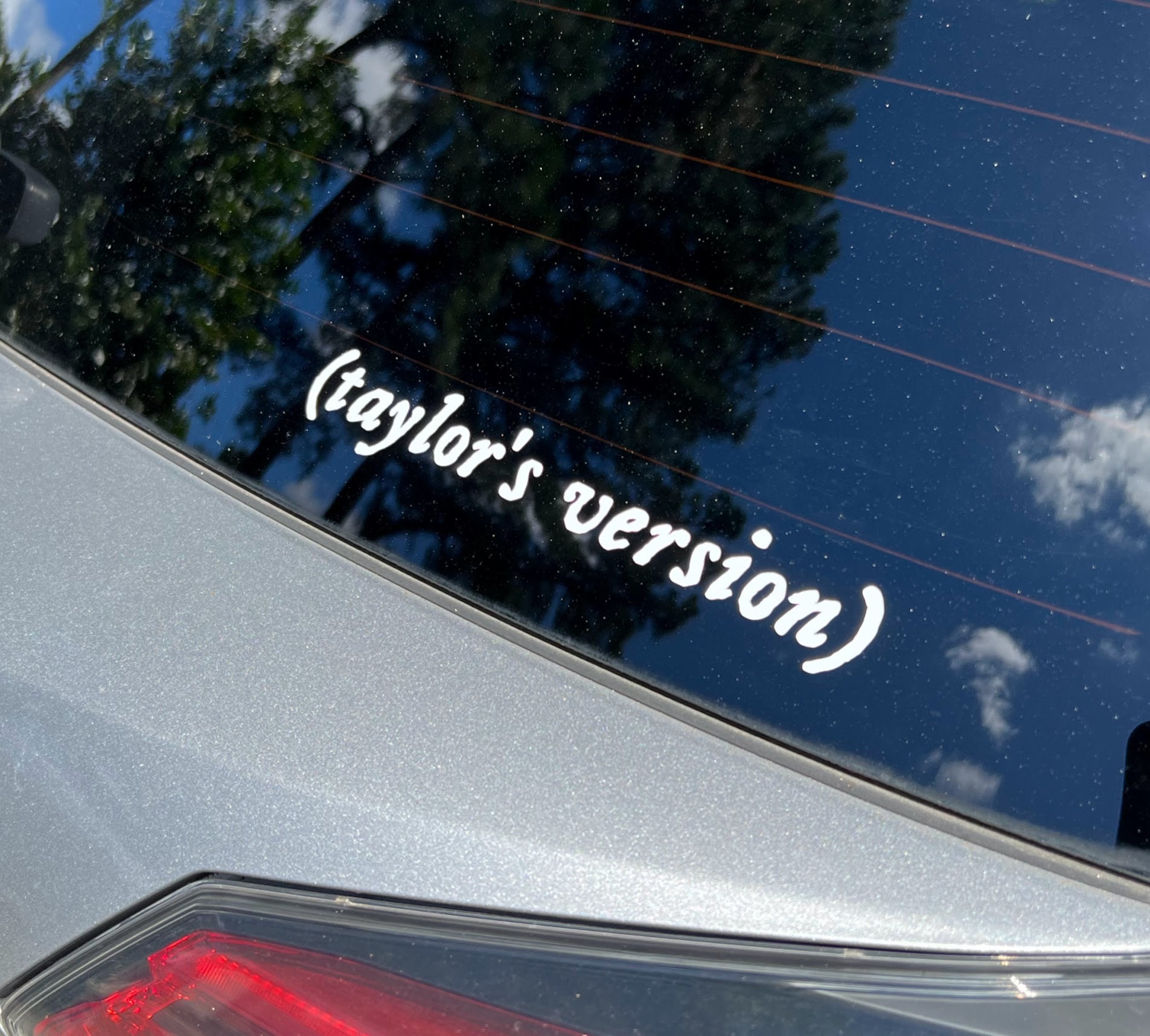 Taylor Swift Reputation Font Customizable Vinyl Decal Sticker